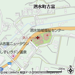 熊本県菊池市泗水町吉富2900周辺の地図