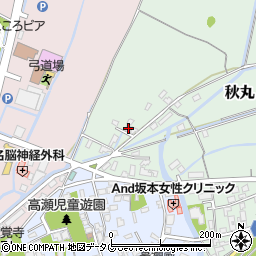 熊本県玉名市秋丸11周辺の地図