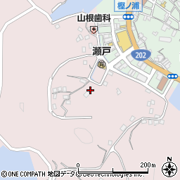 長崎県西海市大瀬戸町瀬戸福島郷1459周辺の地図