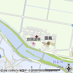 熊本県菊池市泗水町田島632周辺の地図