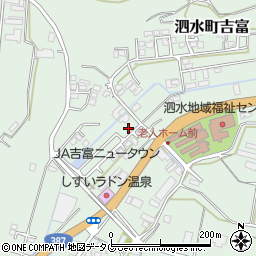 熊本県菊池市泗水町吉富2832周辺の地図