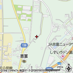 熊本県菊池市泗水町吉富2711周辺の地図