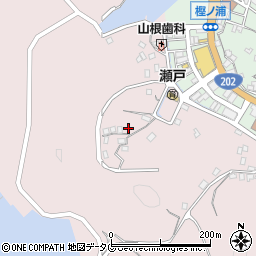 長崎県西海市大瀬戸町瀬戸福島郷1468周辺の地図