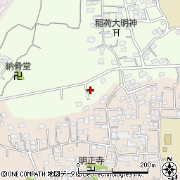 熊本県玉名市中尾176周辺の地図
