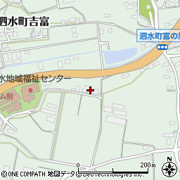 熊本県菊池市泗水町吉富2388周辺の地図