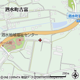 熊本県菊池市泗水町吉富2389周辺の地図