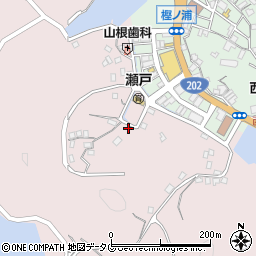 長崎県西海市大瀬戸町瀬戸福島郷1461周辺の地図