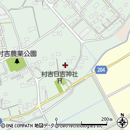 熊本県菊池市泗水町吉富721周辺の地図