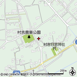 熊本県菊池市泗水町吉富702周辺の地図