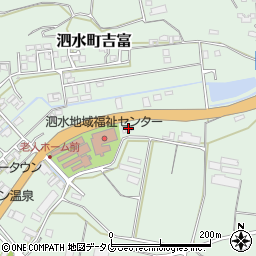 熊本県菊池市泗水町吉富3017周辺の地図