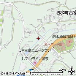 熊本県菊池市泗水町吉富2831周辺の地図
