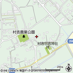 熊本県菊池市泗水町吉富699周辺の地図
