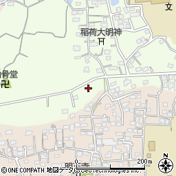 熊本県玉名市中尾180周辺の地図