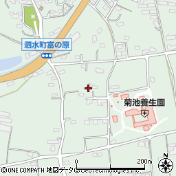 熊本県菊池市泗水町吉富2169周辺の地図
