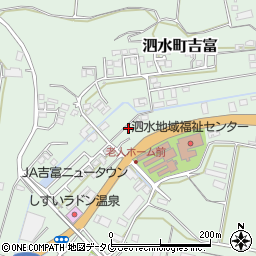熊本県菊池市泗水町吉富2835周辺の地図
