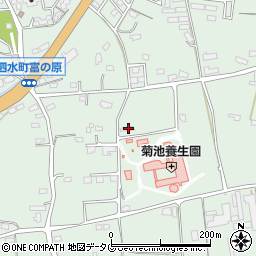 熊本県菊池市泗水町吉富2208周辺の地図