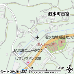 熊本県菊池市泗水町吉富2836周辺の地図