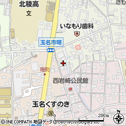 熊本県玉名市立願寺134周辺の地図