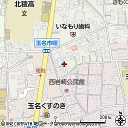 熊本県玉名市立願寺133周辺の地図