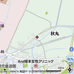 熊本県玉名市秋丸63-1周辺の地図