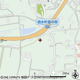 熊本県菊池市泗水町吉富2284周辺の地図