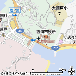 長崎県西海市大瀬戸町瀬戸樫浦郷2253周辺の地図