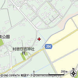 熊本県菊池市泗水町吉富732周辺の地図