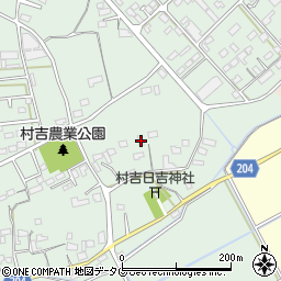 熊本県菊池市泗水町吉富697周辺の地図