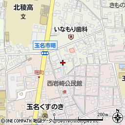 熊本県玉名市立願寺133-1周辺の地図