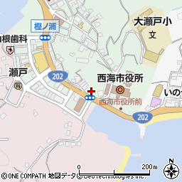 長崎県西海市大瀬戸町瀬戸樫浦郷2255周辺の地図