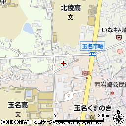 熊本県玉名市立願寺194周辺の地図