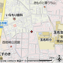 熊本県玉名市立願寺123周辺の地図
