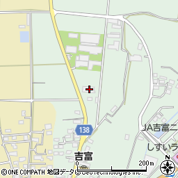 熊本県菊池市泗水町吉富2709周辺の地図