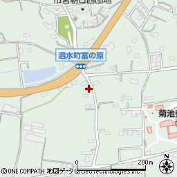 熊本県菊池市泗水町吉富2286周辺の地図