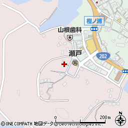 長崎県西海市大瀬戸町瀬戸福島郷1500周辺の地図