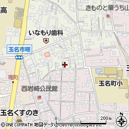 熊本県玉名市立願寺126周辺の地図