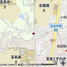 熊本県玉名市中尾495周辺の地図
