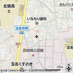 熊本県玉名市立願寺129周辺の地図