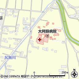 大阿蘇病院 訪問リハビリテーション周辺の地図