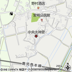 中央太神宮周辺の地図