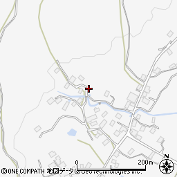 熊本県阿蘇市的石863周辺の地図