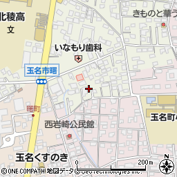 熊本県玉名市立願寺128周辺の地図