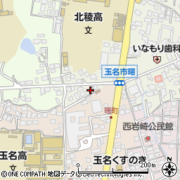 熊本県玉名市立願寺193-1周辺の地図