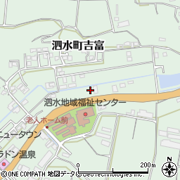 熊本県菊池市泗水町吉富3008周辺の地図