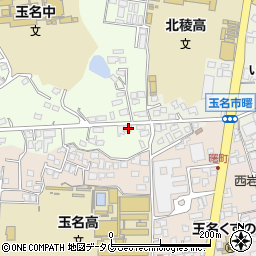 熊本県玉名市中尾491周辺の地図