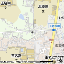 熊本県玉名市中尾496周辺の地図