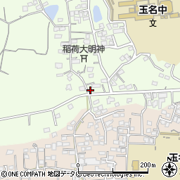 熊本県玉名市中尾286-1周辺の地図