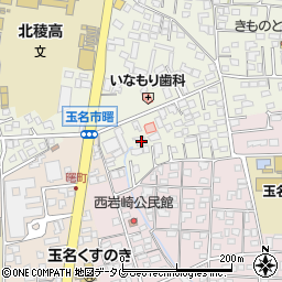 熊本県玉名市立願寺136-3周辺の地図