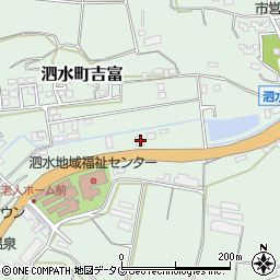 熊本県菊池市泗水町吉富3024周辺の地図