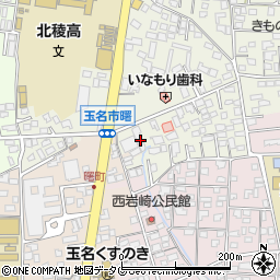 熊本県玉名市立願寺135周辺の地図